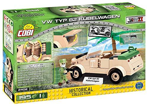 COBI Historical Collection VW Type 82 Kübelwagen - Off-Road Passenger Car Building toy set - Image 8