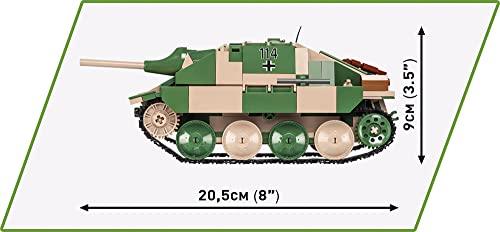 COBI Historical Collection World War II Jagdpanzer 38 "Hetzer Tank, Multicolor Building toy set - Image 10