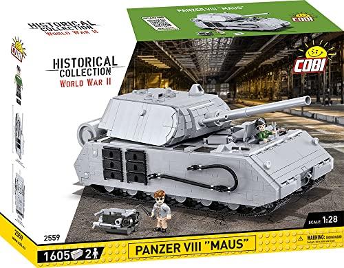 COBI Historical Collection World War II Panzer VIII MAUS Tank - Image 11