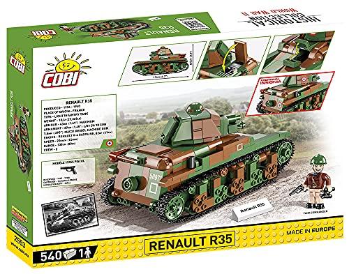 COBI Historical Collection World War II Renault R-35 Tank Building toy set - Image 11