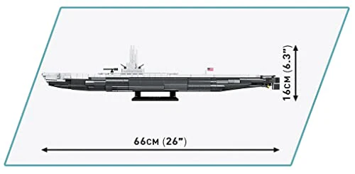 COBI Historical Collection World War II USS Tang (SS-306) Submarine, Various - Image 7