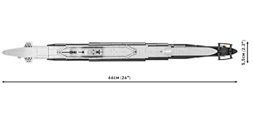 COBI Historical Collection World War II USS Tang (SS-306) Submarine, Various - Image 9