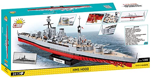 COBI Historical Collection: World War II Warships HMS Hood Building toy set - Image 8