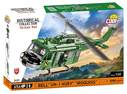 COBI Vietnam War Bell UH-1 Huey Iroquois Helicopter,Various - Image 14