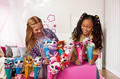 Coco Surprise Neon Plush (1 pack) Toy with Baby Collectible Pencil Topper Surprise in Cone by ZURU (Style May Vary) - Image 3