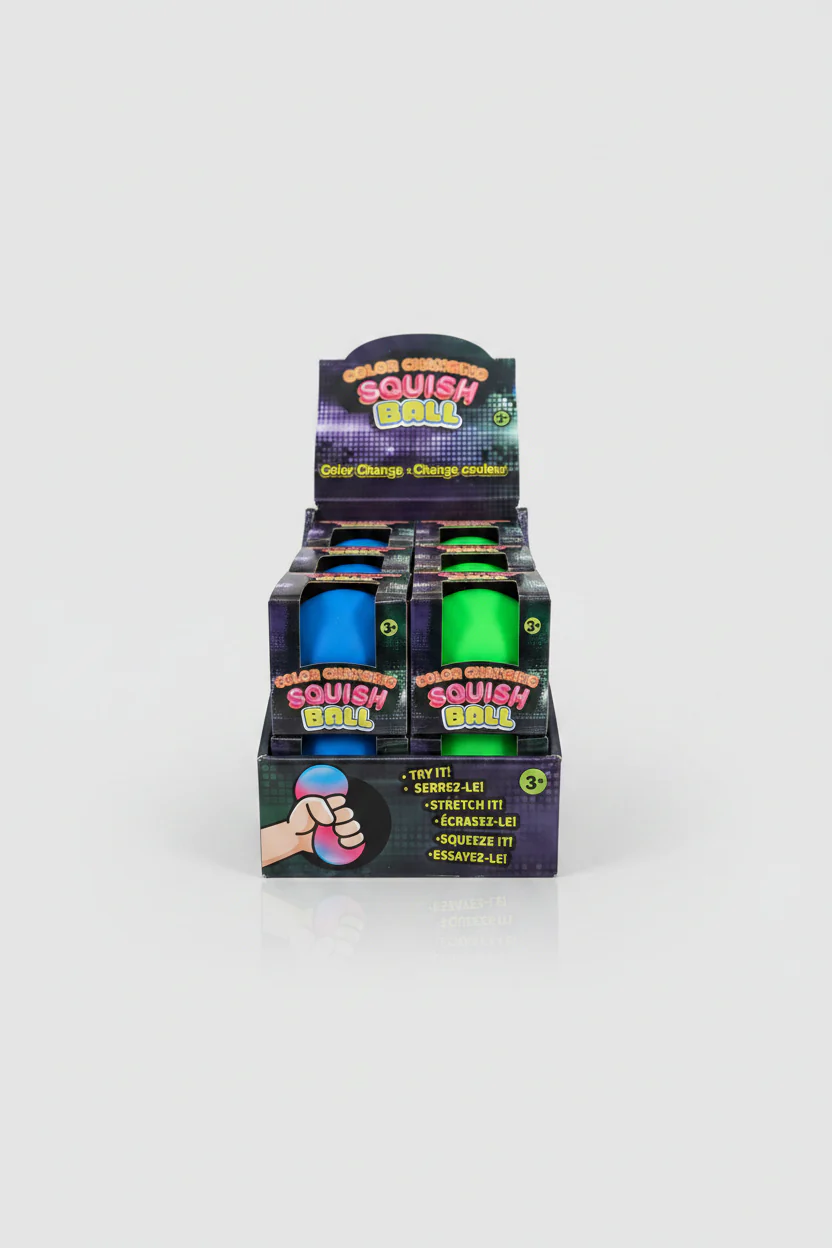 Color Changing Squish Ball, Sold Individually