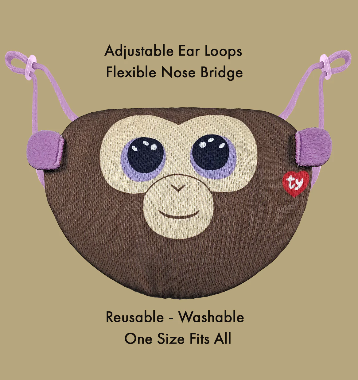 Ty Beanie Boo Coconut Mask