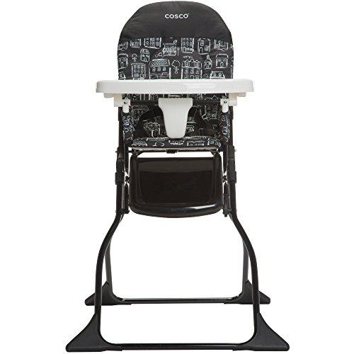 Cosco Simple Fold Full Size High Chair With Adjustable Tray