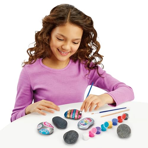 Cra Z Art Shimmer and Sparkle Metallic Madness Rock Art Crafts Kits (21 Piece) - Image 2