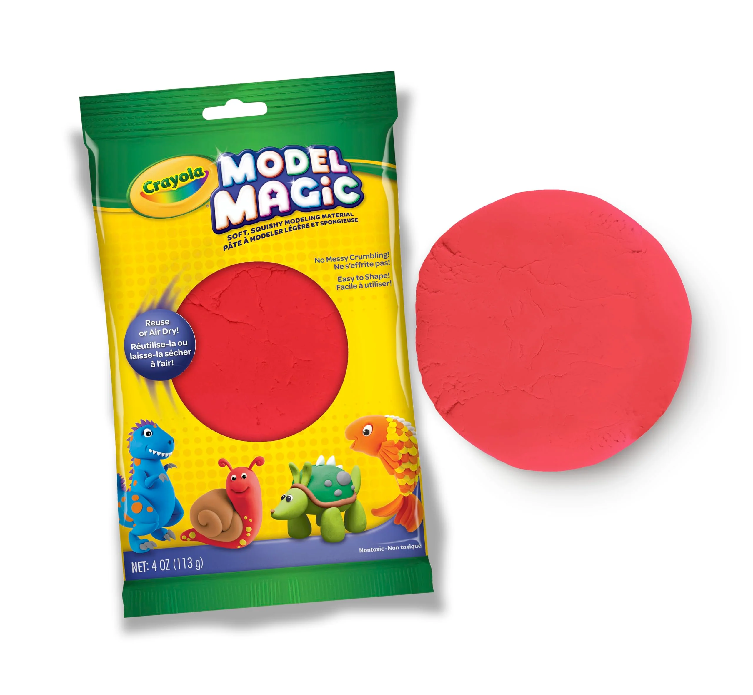 Crayola 113 gm Model Magic, Red, School and Craft Supplies, Gift for Boys and Girls, Kids, Ages 3,4, 5, 6 and Up, Holiday Toys, Stocking, Arts and Crafts, Gifting - Image 7