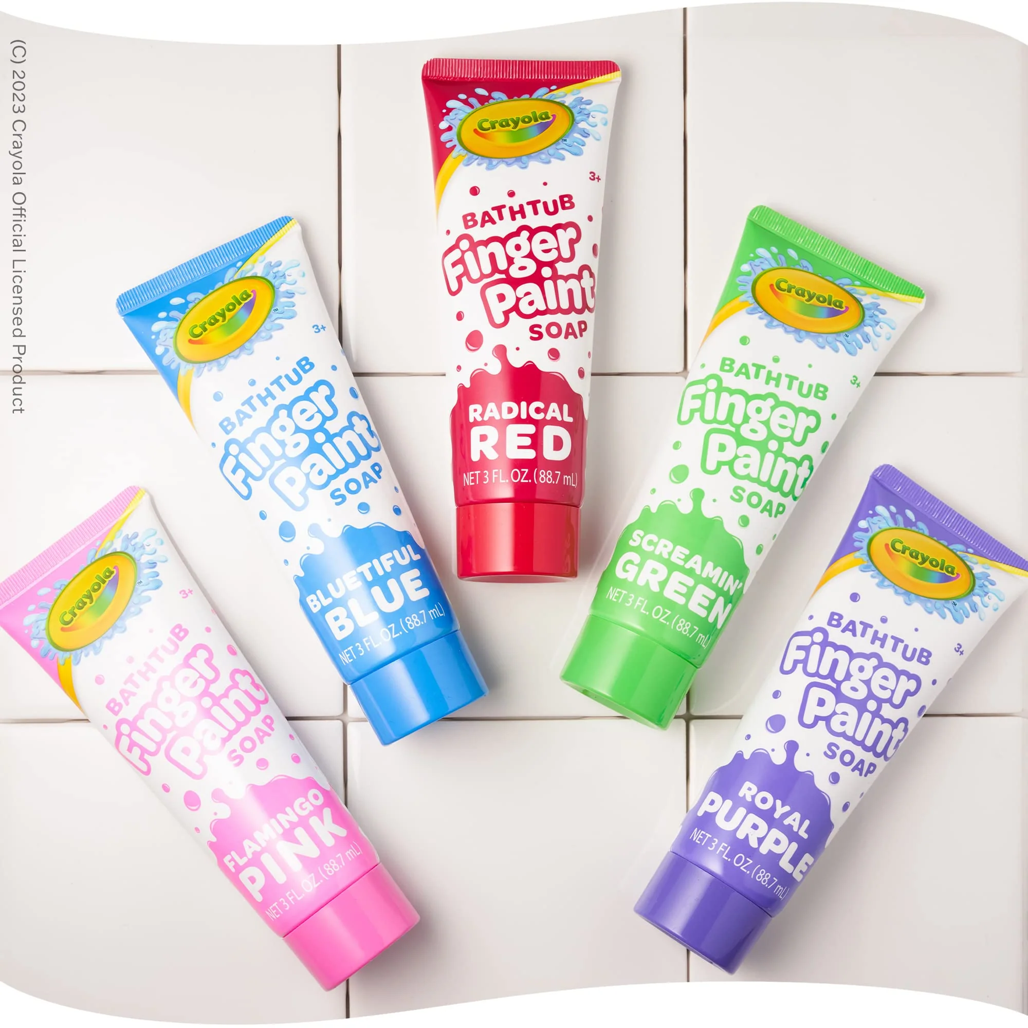 Crayola Taste Beauty Bathtub Finger Paint Soap 1 pcs. Color Vary - Image 3