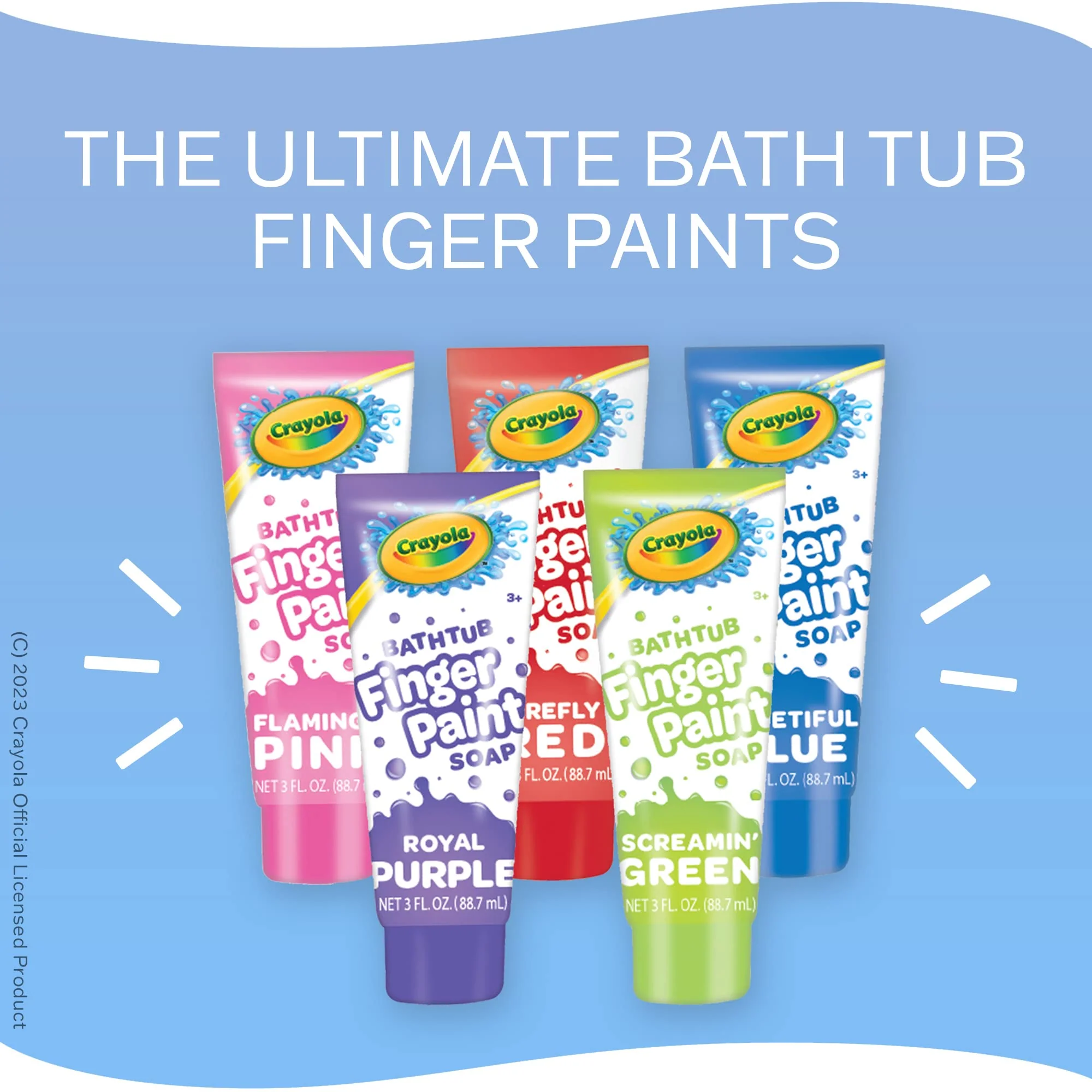 Crayola Taste Beauty Bathtub Finger Paint Soap 1 pcs. Color Vary - Image 5