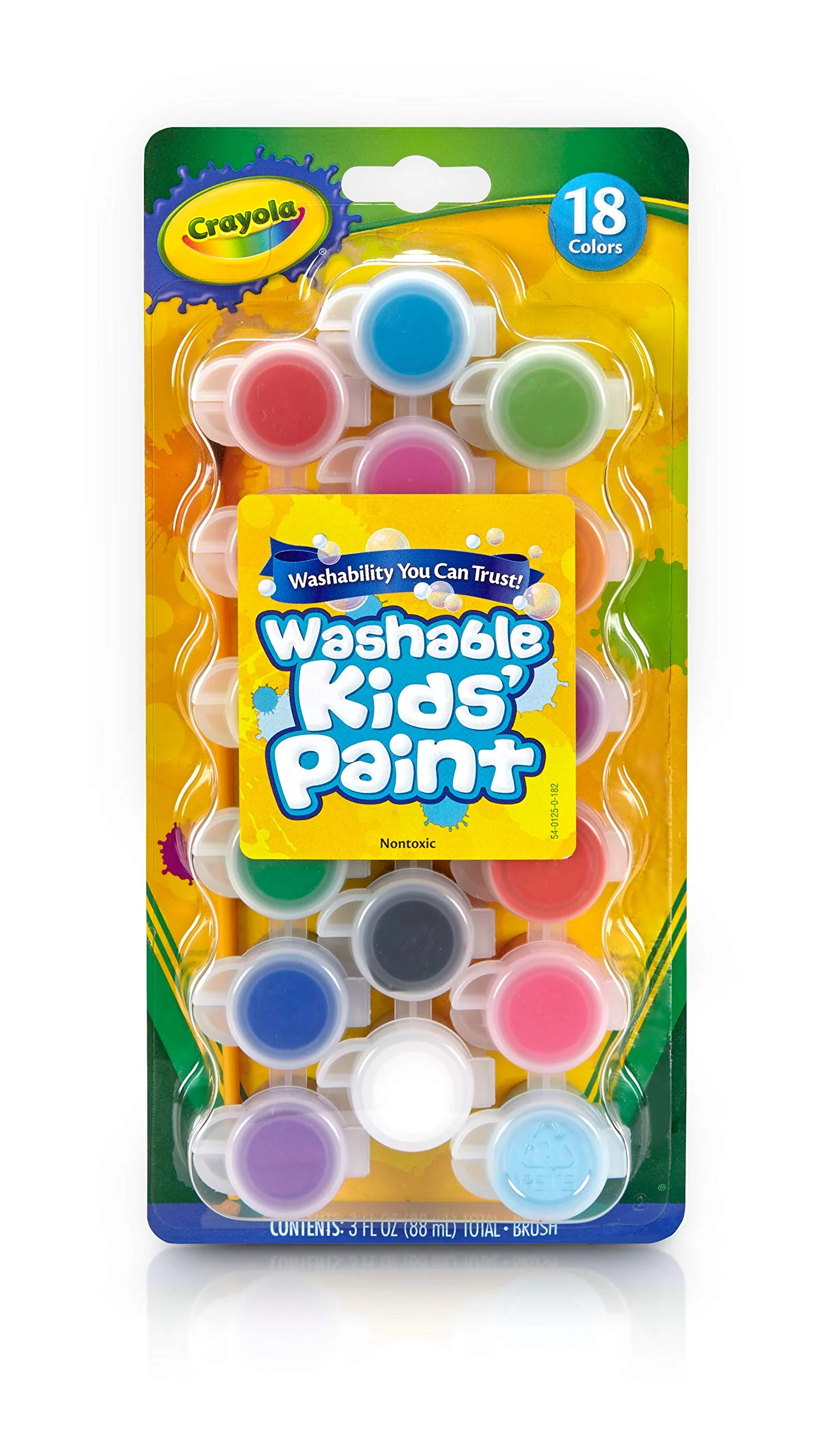 Crayola Washable Kid's Paint Assorted Colors