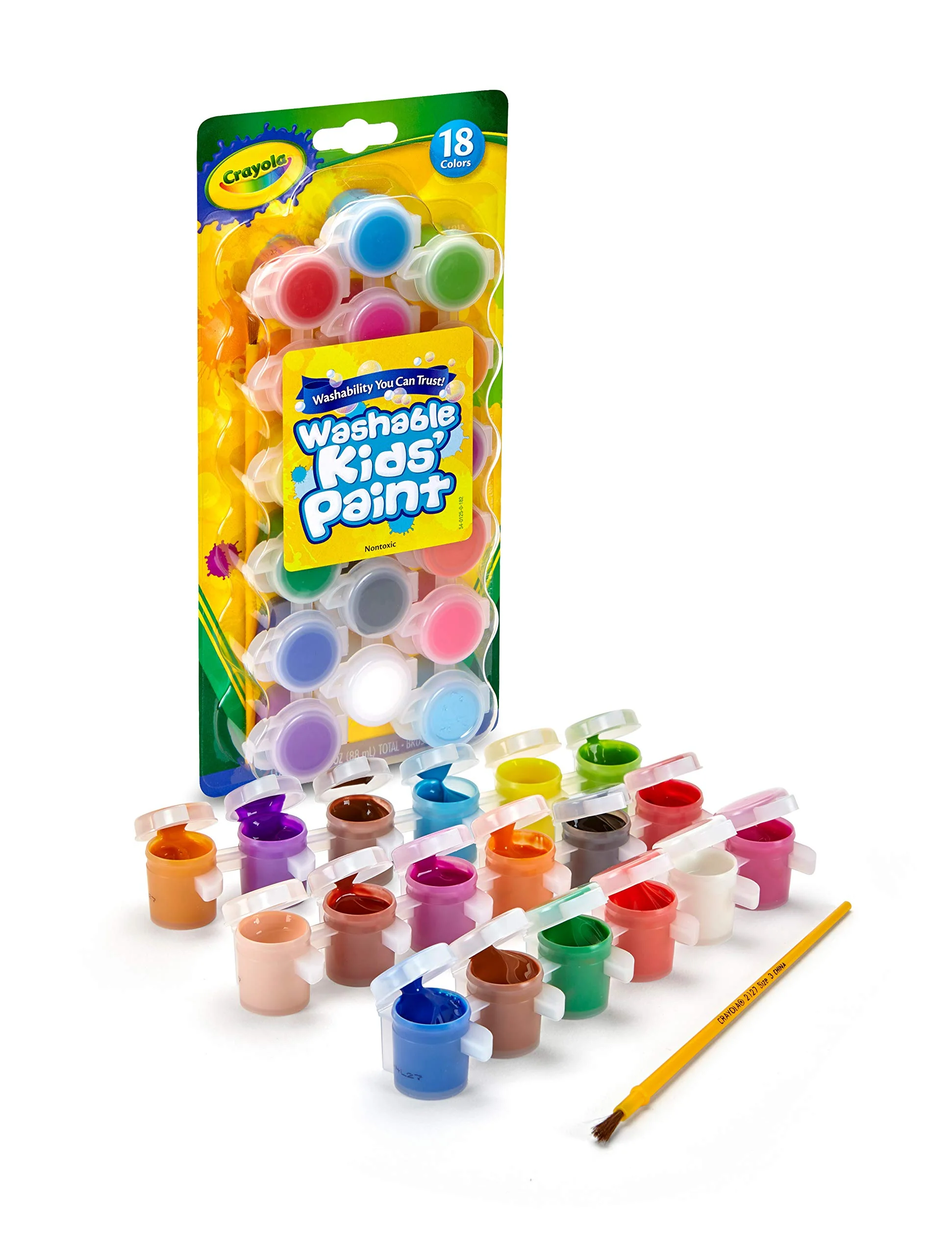 Crayola Washable Kid's Paint Assorted Colors - Image 4