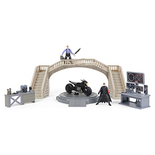 DC Comics, Batman Batcave with Exclusive Batman and Penguin Action Figures and Batcycle, The Batman Movie Collectible Kids Toys for Boys Ages 3 and up - Image 10