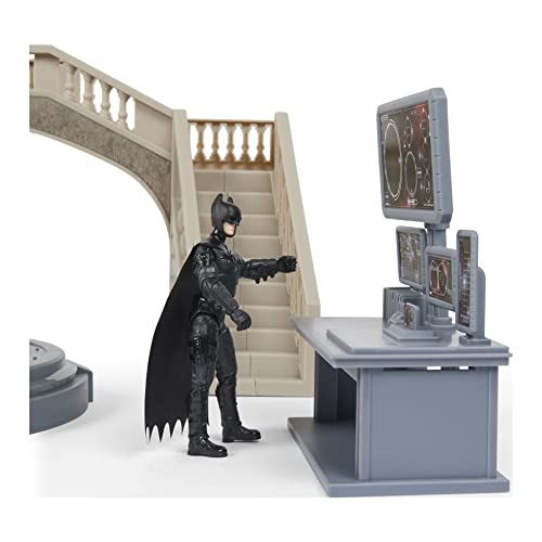 DC Comics, Batman Batcave with Exclusive Batman and Penguin Action Figures and Batcycle, The Batman Movie Collectible Kids Toys for Boys Ages 3 and up - Image 3