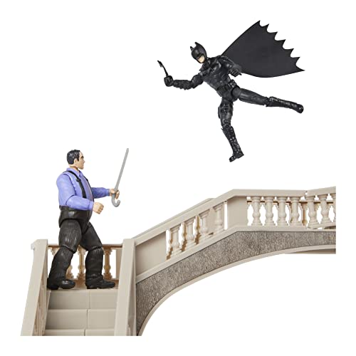DC Comics, Batman Batcave with Exclusive Batman and Penguin Action Figures and Batcycle, The Batman Movie Collectible Kids Toys for Boys Ages 3 and up - Image 4