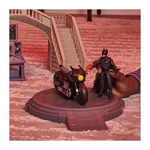 DC Comics, Batman Batcave with Exclusive Batman and Penguin Action Figures and Batcycle, The Batman Movie Collectible Kids Toys for Boys Ages 3 and up - Image 8