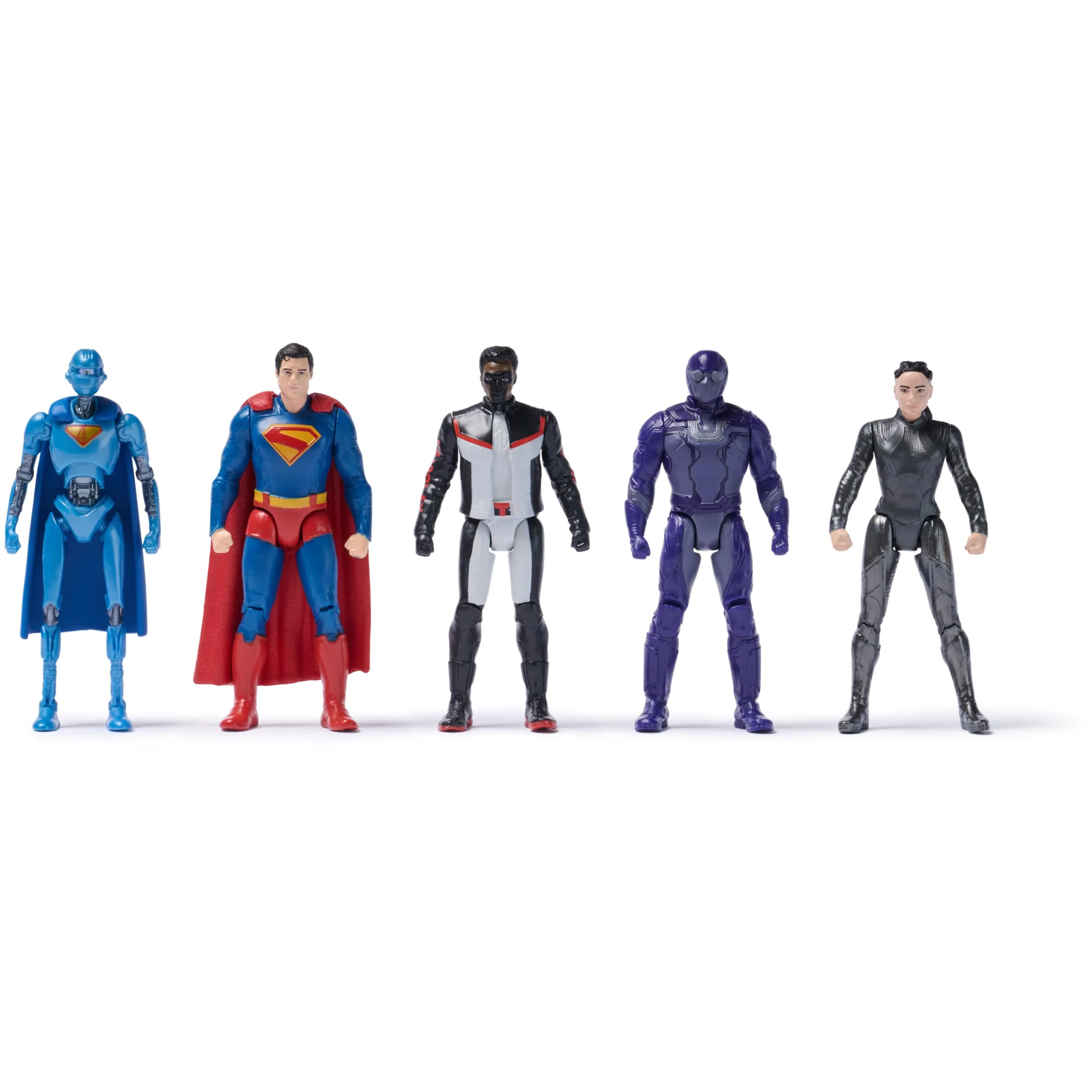 DC Comics, Superman Heroes Vs. Villains 5-Pack, 3-Inch Action Figure, Stylized Superhero Figures with Dynamic Poses and Battle Ready Armor, Kids Toys for Ages 4+ - Image 5
