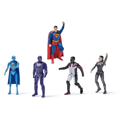 DC Comics, Superman Heroes Vs. Villains 5-Pack, 3-Inch Action Figure, Stylized Superhero Figures with Dynamic Poses and Battle Ready Armor, Kids Toys for Ages 4+ - Image 6