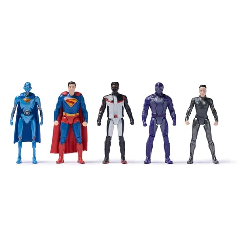 DC Comics, Superman Heroes Vs. Villains 5-Pack, 3-Inch Action Figure, Stylized Superhero Figures with Dynamic Poses and Battle Ready Armor, Kids Toys for Ages 4+ - Image 8