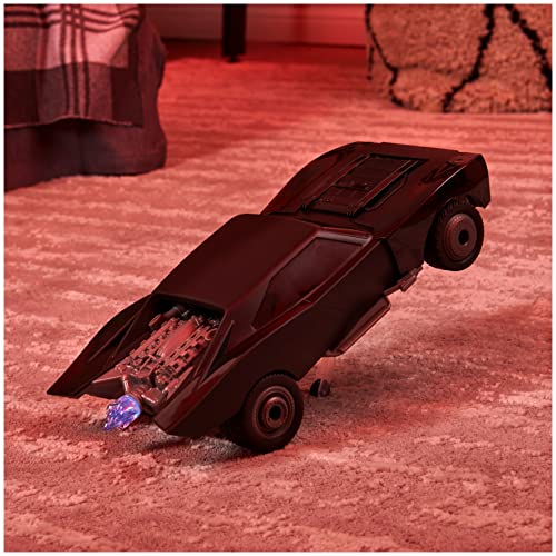 DC Comics, The Batman Turbo Boost Batmobile, Remote Control Car with Official Batman Movie Styling Kids Toys for Boys and Girls - Image 5