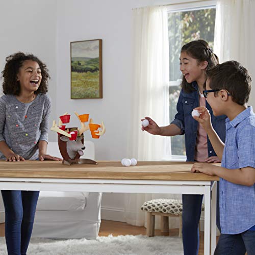 Deer Pong Game, Features Talking Deer Head and Music, Includes 6 Party Cups and 8 Balls - Image 5