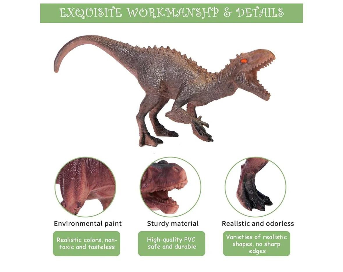 Dinosaur Box Storage With Play Mat, Educational Toy For Kids - Image 5
