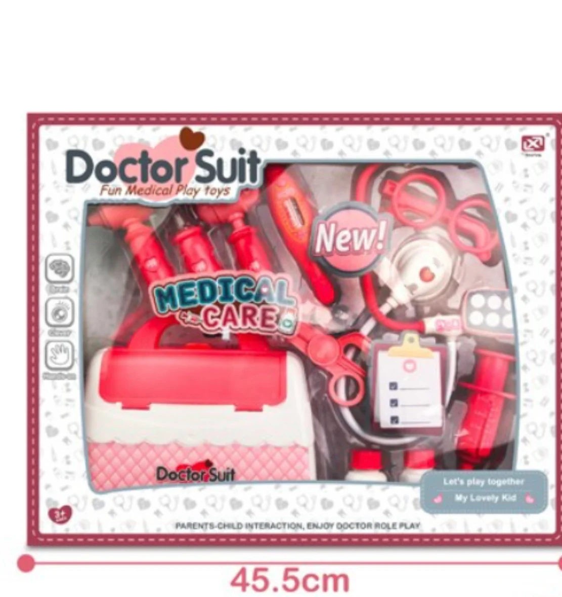 Doctor Play Set Fun For Kids, 18 Pcs - Image 2