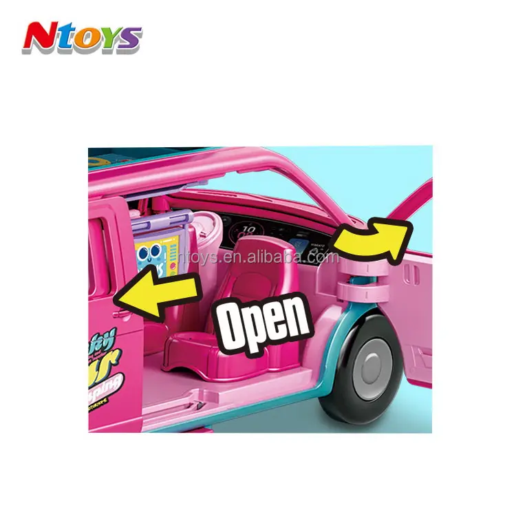 Doll House for Girls Funny Camping Fashion Doll House Accessories - Image 3