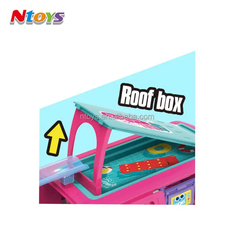 Doll House for Girls Funny Camping Fashion Doll House Accessories - Image 5