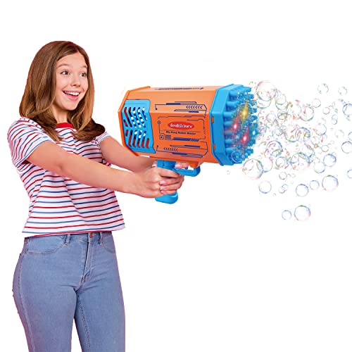 Doohickey Bubble Blaster Bubble Making Gun, 1000 Bubbles per Minute, 2 Bubble Solution, 20-30 Minutes Working Time - Image 4