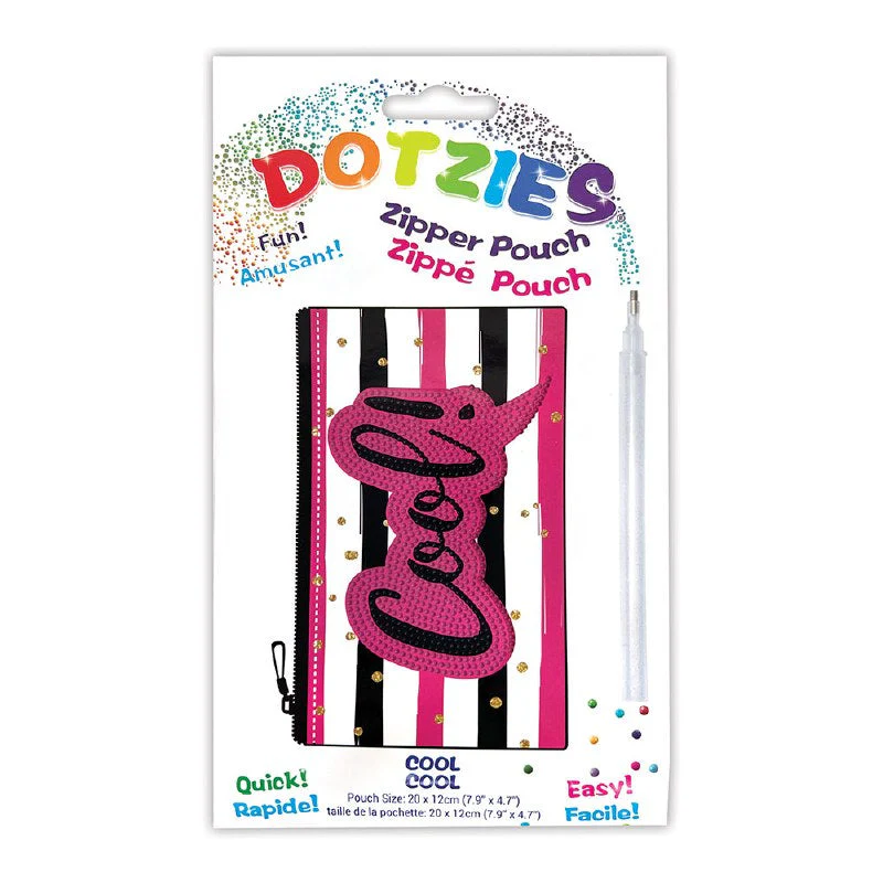 Dotzies Zipper Pouch Kit- Cool