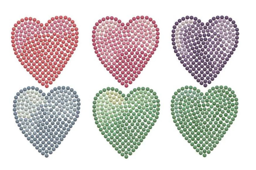 Dotzies Zipper Pouch Kit- Love Hearts - Image 2