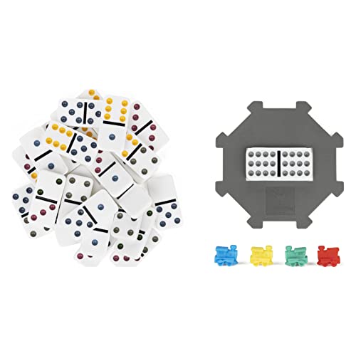 Double Fifteen Dominoes Set in Storage Tin - Image 7