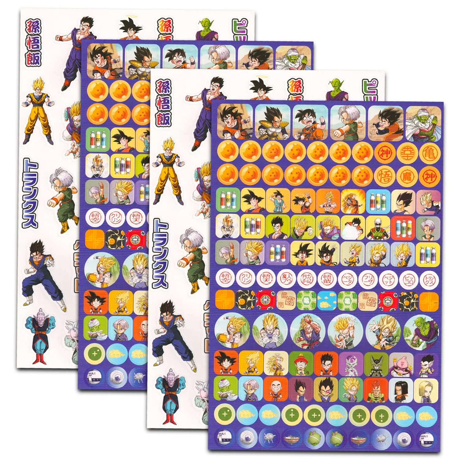 Dragon Ball Z Party Favors Bundle - 295+ Deluxe Dragon Ball Z Stickers Featuring Goku, Gohan, Vegeta, Piccolo, More | Dragon Ball Z Gifts - Image 3