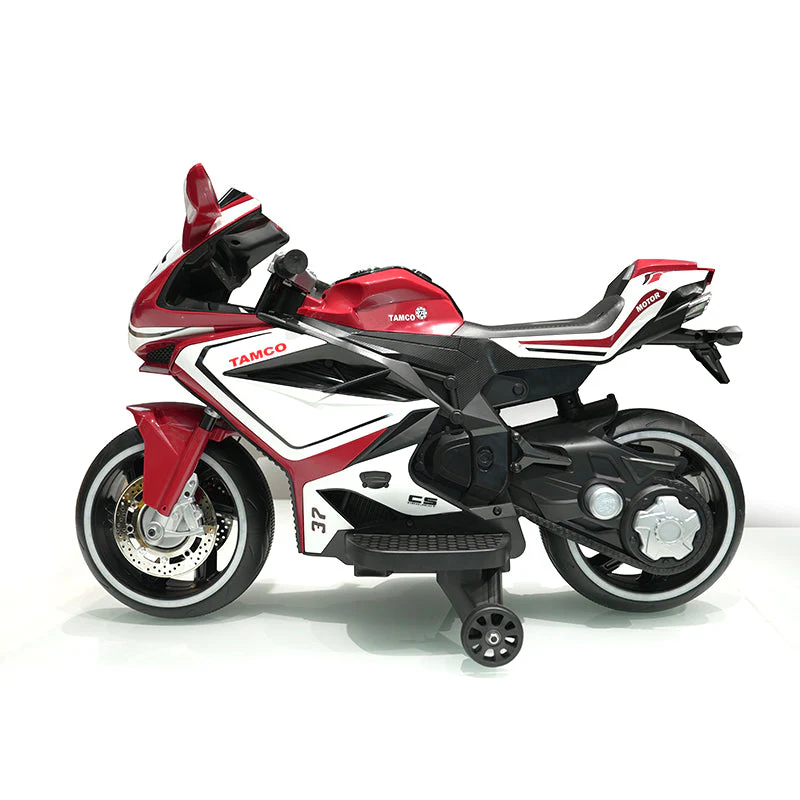 Electric Motorcycle For Kids With LED Wheels, USB, And Bluetooth Connectivity, 12V Battery - Image 3