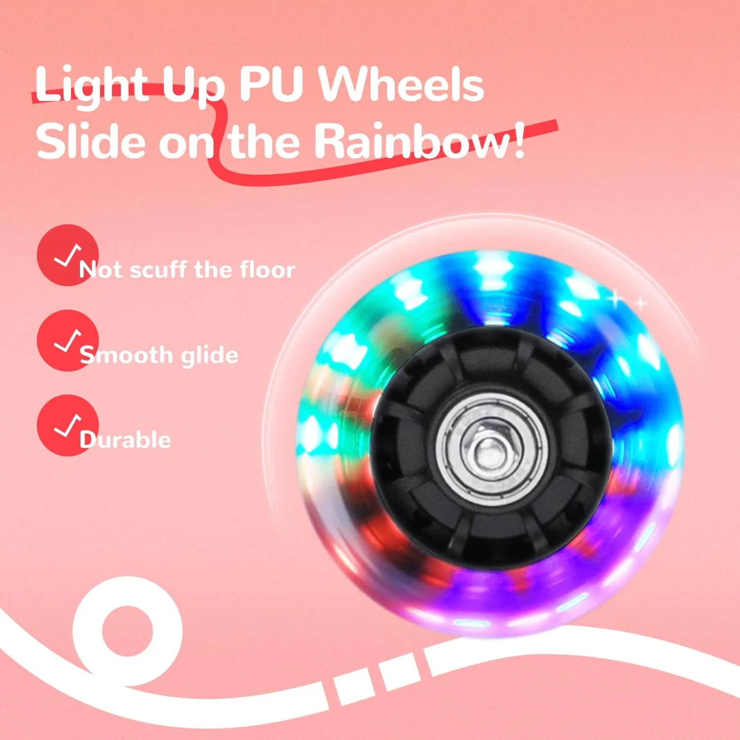 Electric Wiggle Car Ride On Toy, ANPABO 2 in 1 Wiggle Car with Rechargeable Battery and Pedal, Anti-Rollover Wheels with Colorful Lights, Swing Car for Toddlers and Kids Age 3 Years up - Image 11