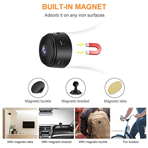 A9 Mini Camera WiFi 1080P HD IP Camera Home Security Magnetic Wireless Mini Camcorder Micro Video Surveillance Camera with IR Night Vision - Image 6
