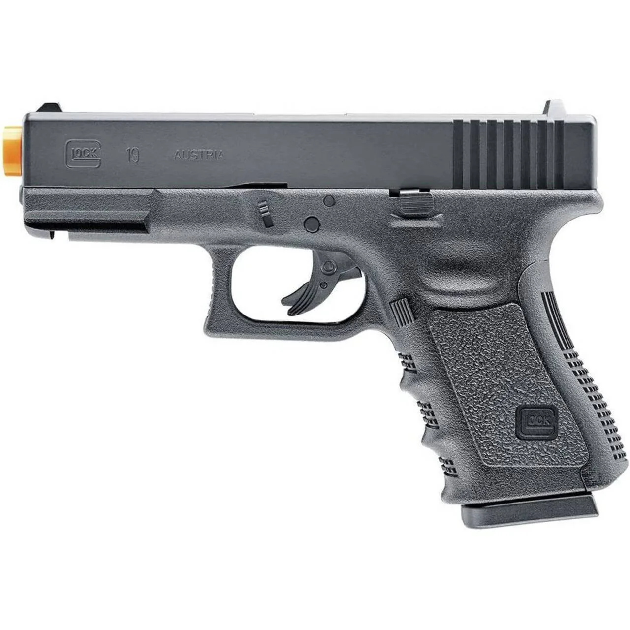 Evike Airsoft Gun GLOCK 19 GEN3 CO2 Black 6MMBB - Image 2