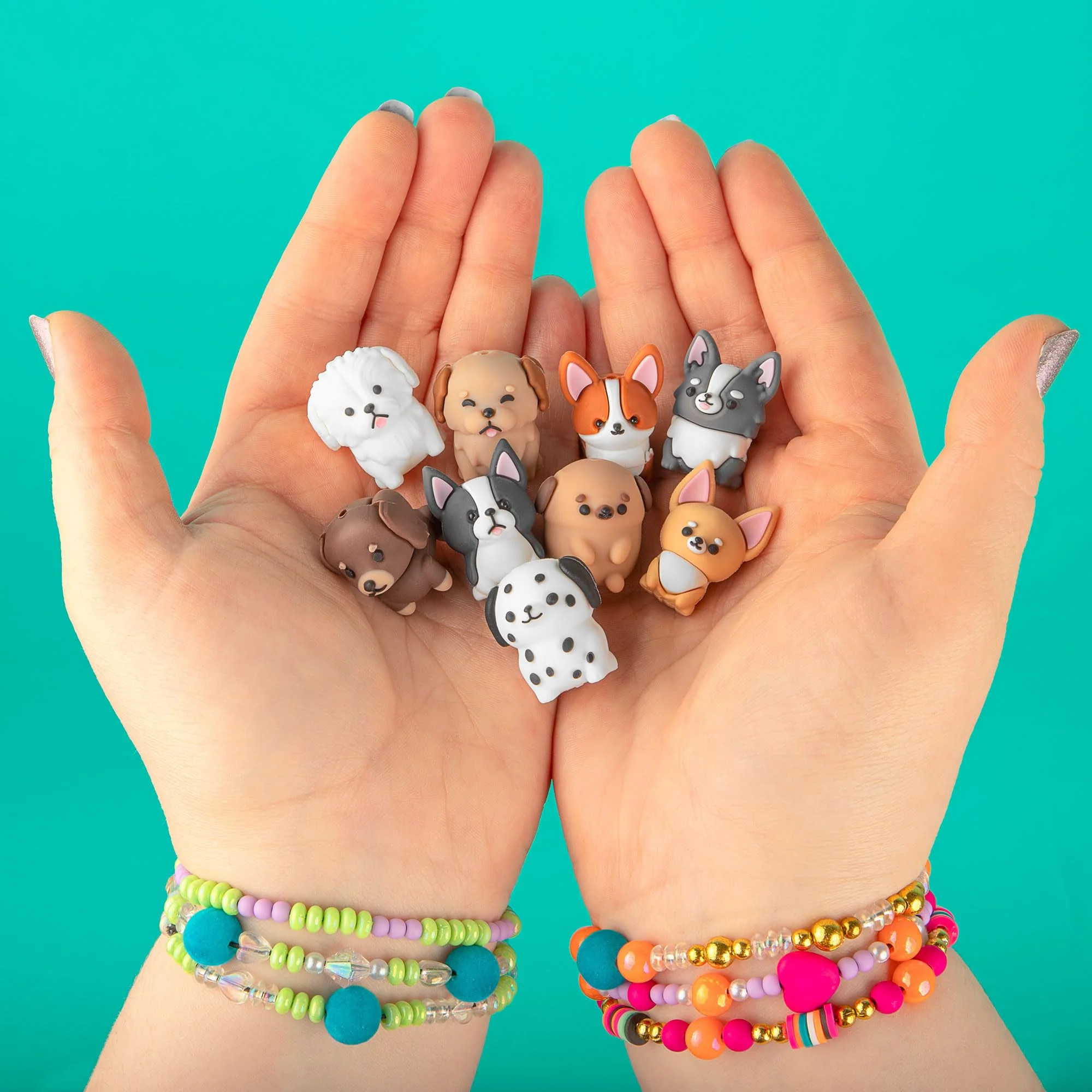 FASHION ANGELS Charm Changers Puppy Camp Jewelry Design Kit, Includes Adorable Puppy Charms & Over 700 Beads, Fun Custom Jewelry Craft Activity for Kids - Image 7