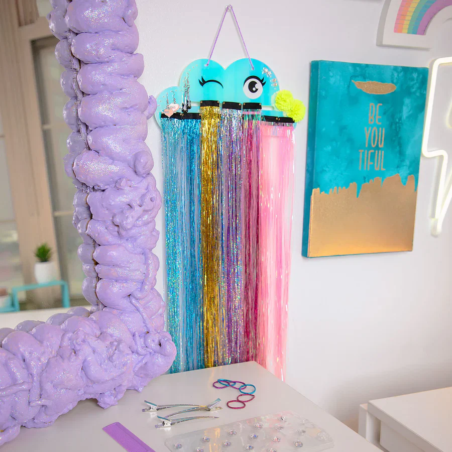 Fashion Angels Shimmer & Style Tinsel Hair Styling Kit - Image 3