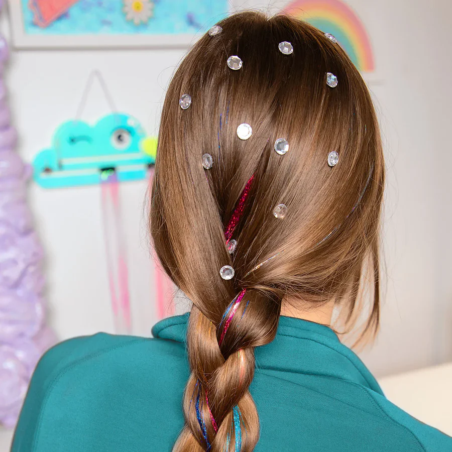 Fashion Angels Shimmer & Style Tinsel Hair Styling Kit - Image 5