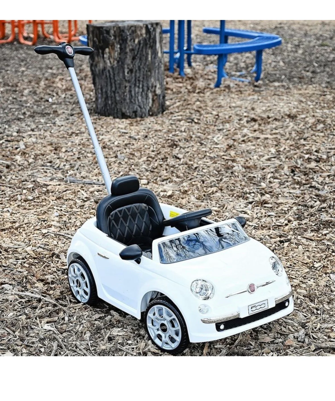 Fiat 500 2 in 1 Best Ride On Push Car - Image 5