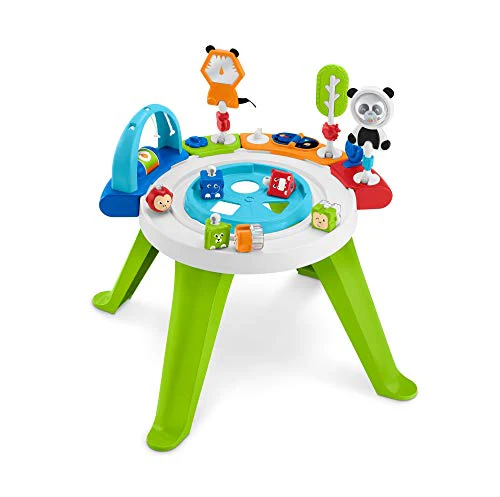 Fisher-Price 3-in-1 Spin & Sort Activity Center Retro Roar, Infant-to-Toddler - Image 9