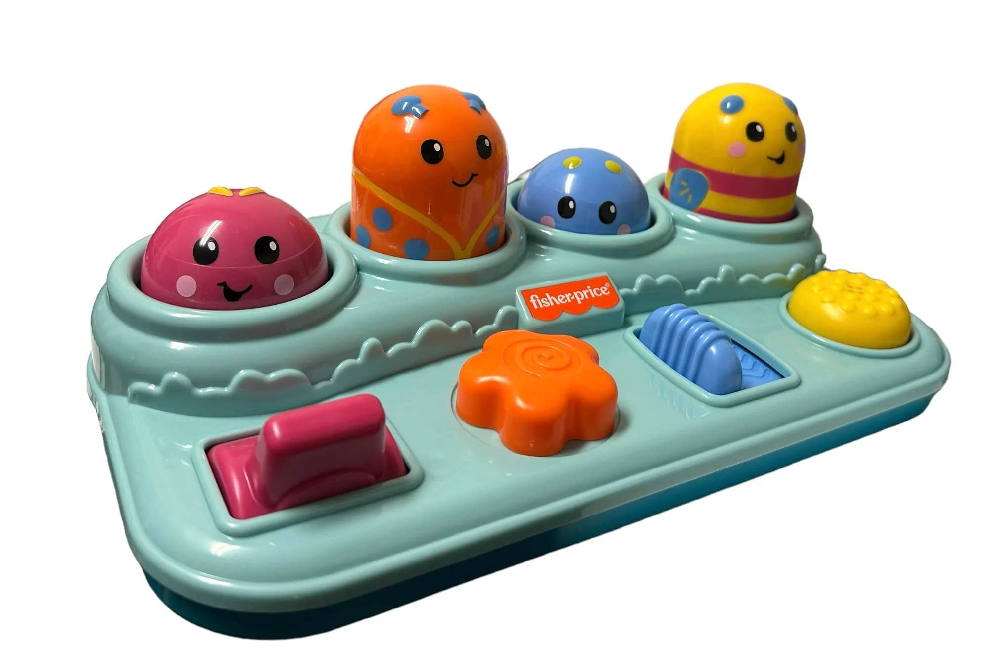 Fisher-Price Brilliant Basics Boppin' Activity Bugs, Pop-Up Infant Toy Development Academic New Version - Image 2