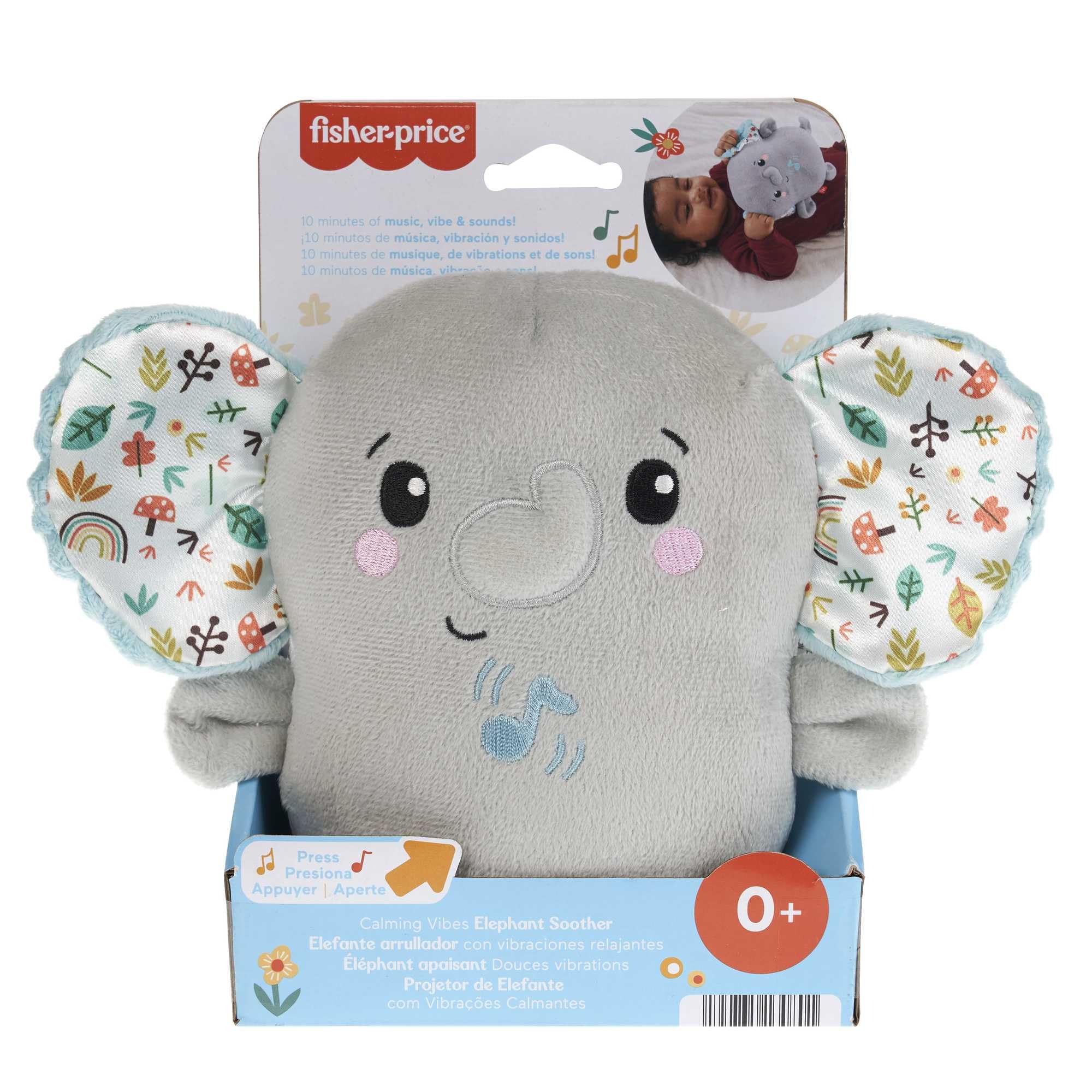 Fisher-Price Calming Vibes Slumber Elephant Music Box