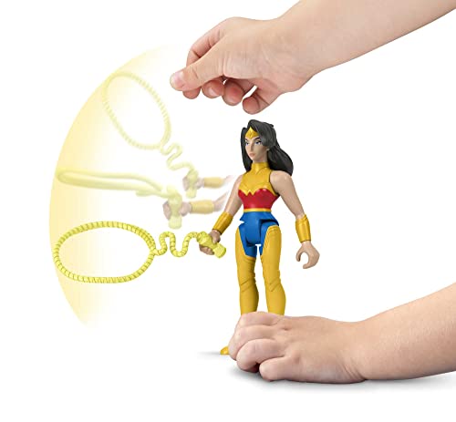 Fisher-Price DC League of Super-Pets Wonder Woman & PB, set of 2 poseable figures with accessory - Image 4