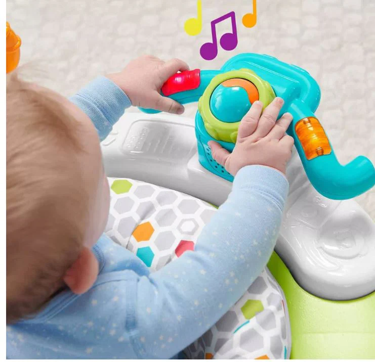 Fisher-Price Fitness Fun Folding Jamperoo, With Music, Lights and Sounds - Image 3