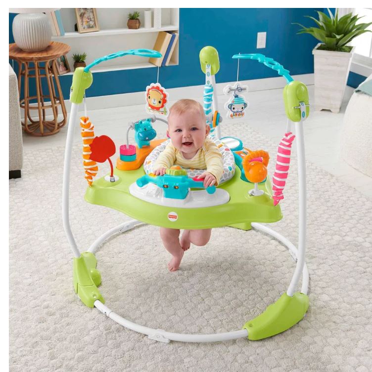 Fisher-Price Fitness Fun Folding Jamperoo, With Music, Lights and Sounds - Image 4